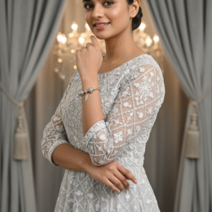 Silver Charm Elegance Bracelet