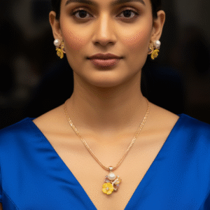 Sunshine Pearl Yellow Bloom Set