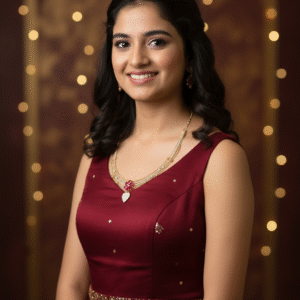 Maroon Heart Glow rose gold