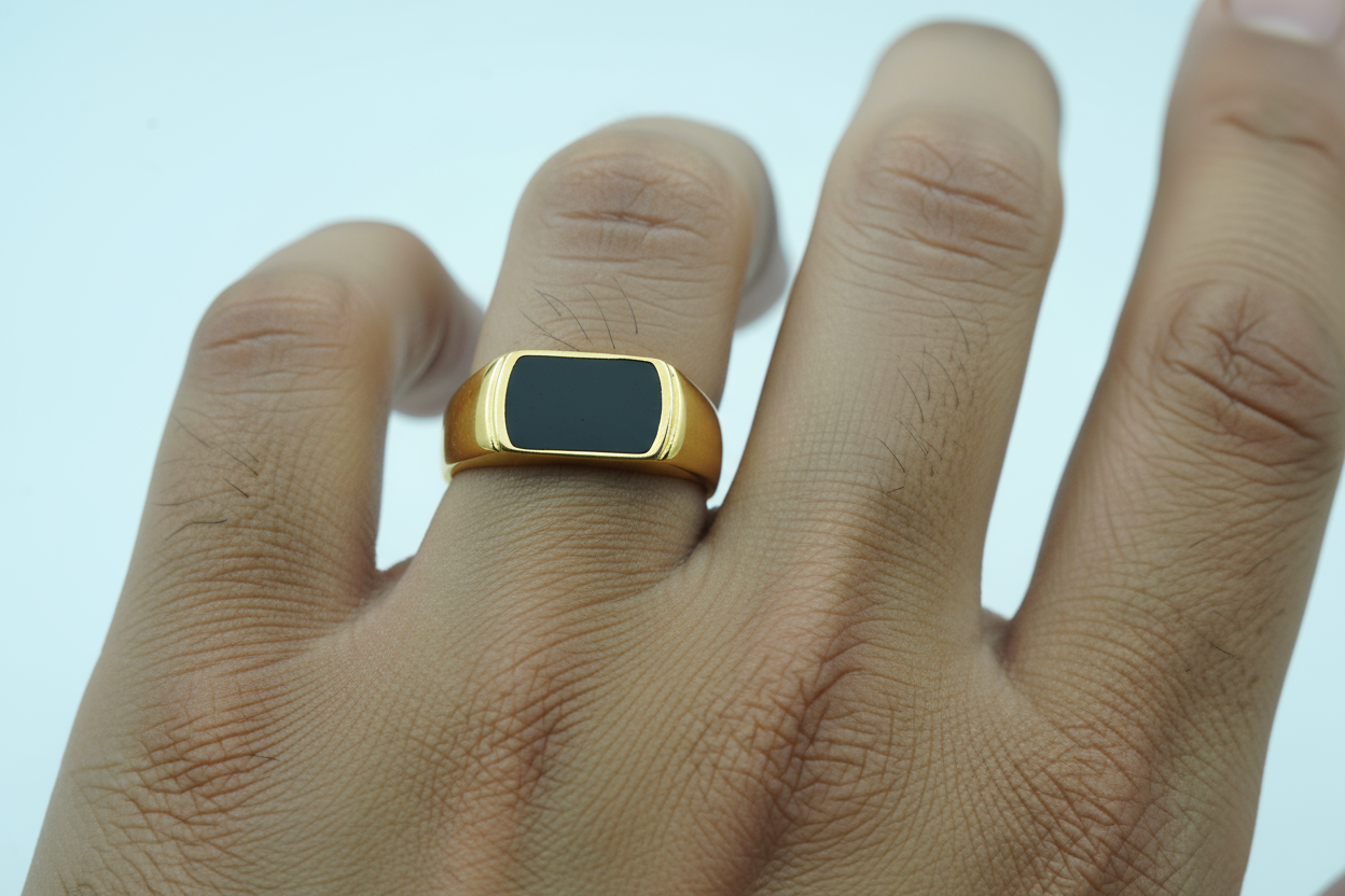 Mens Gold Ring