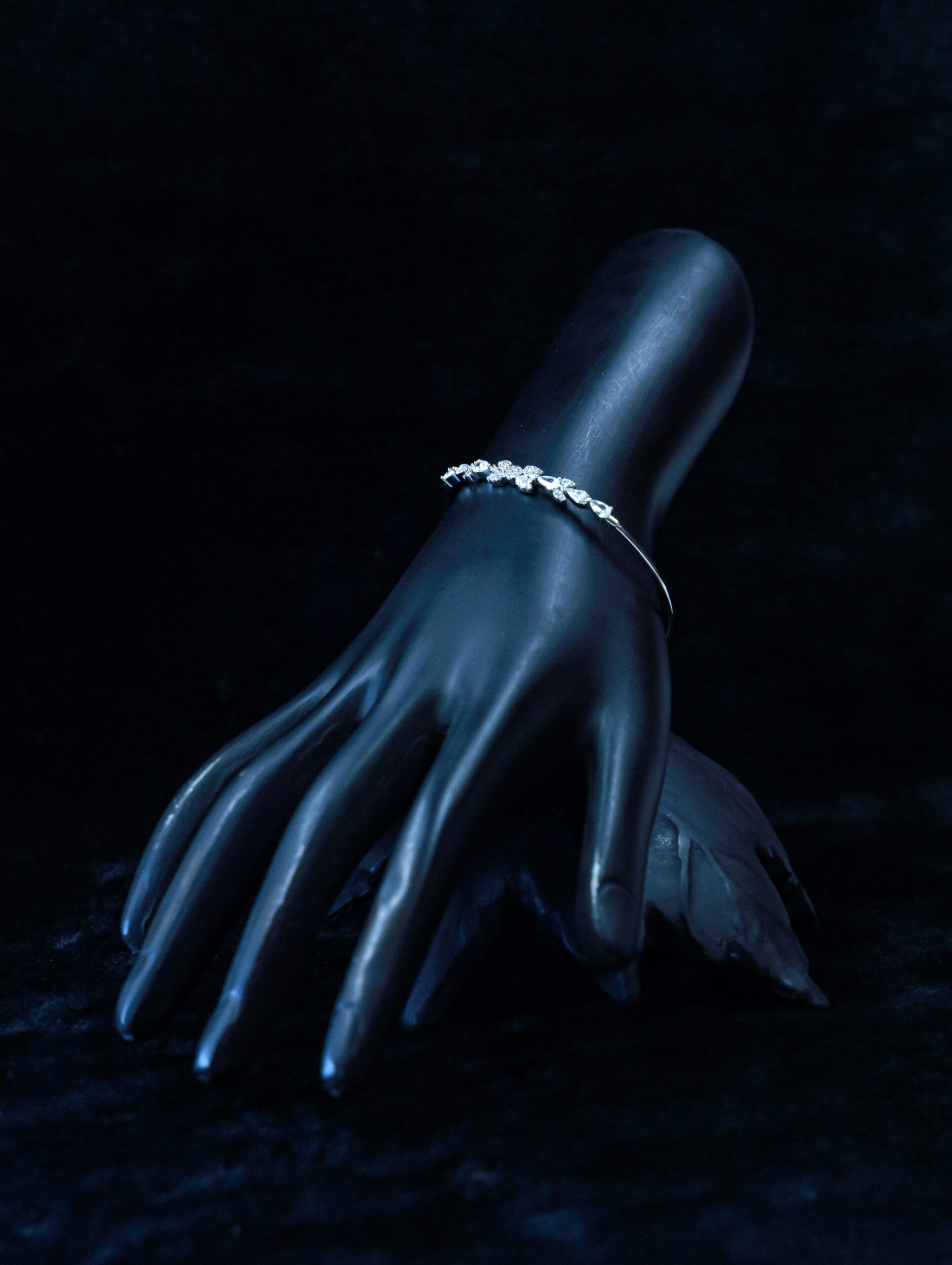 Crystal Cascade Bangle