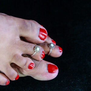 Blossom Halo Toe Rings