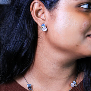 Bloom fashion silver chain