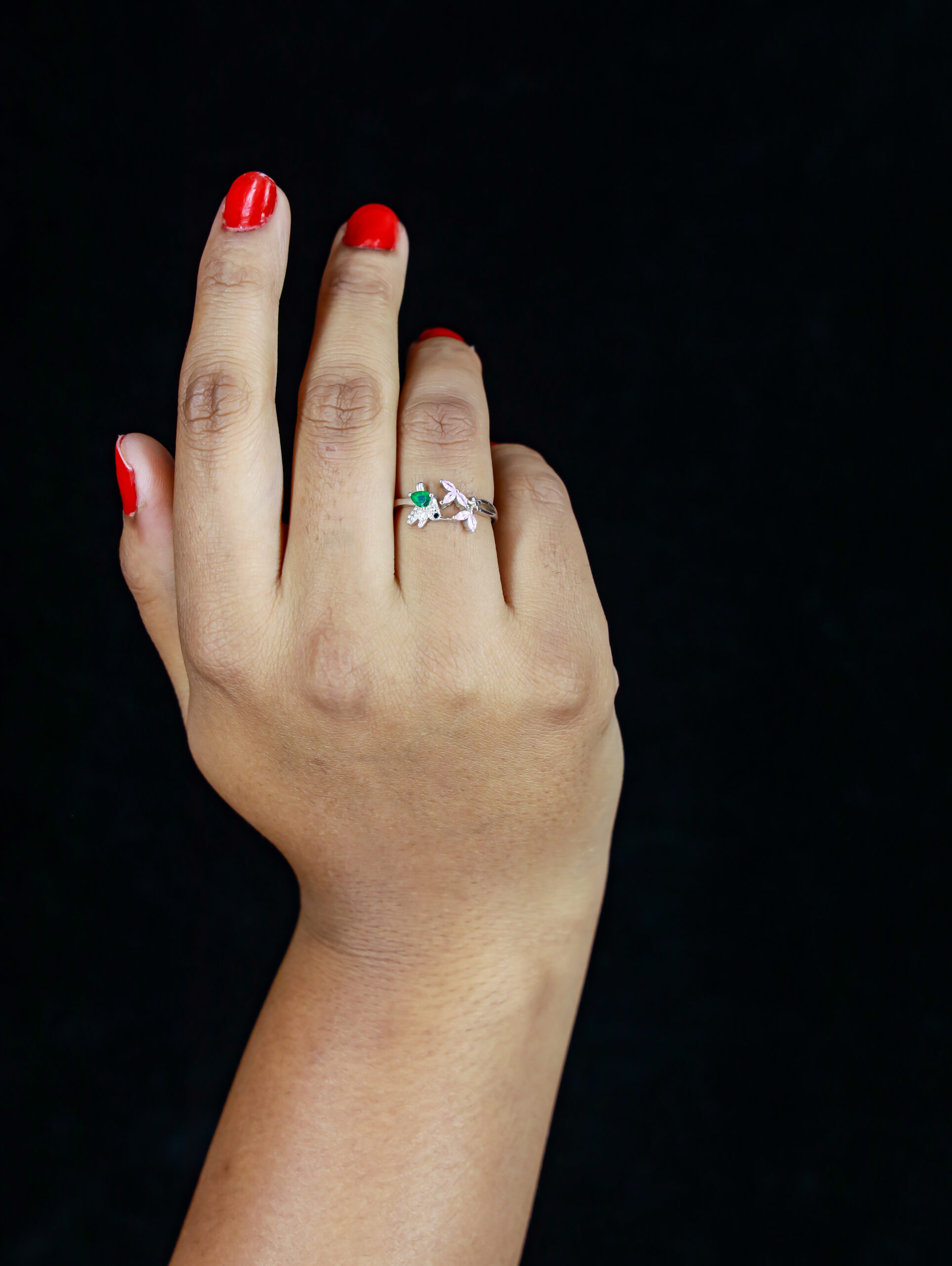 Whimsy Bunny Garden Ring