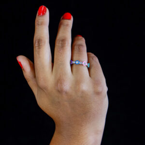 Bluebird Branch Charm Ring