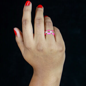 Neon Link Chain Ring