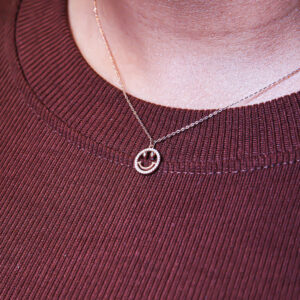smiley shaped chain