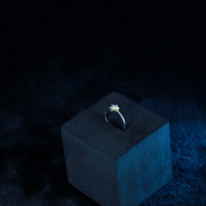 Golden Star Cluster Ring