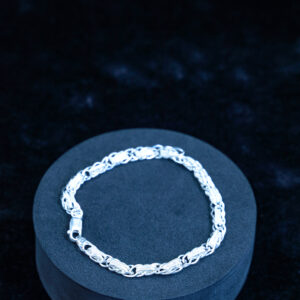 Elegant Byzantine Silver Bracelet
