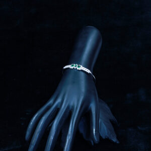 Emerald Laurel Bangle