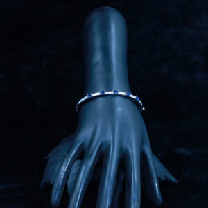 Sapphire Rhythm Bangle