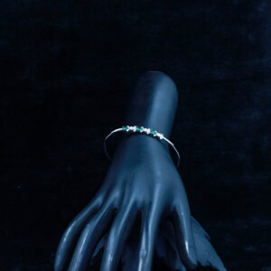 Emerald Whisper Bangle