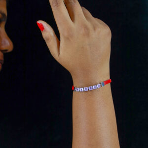 squarecut pink gemstone