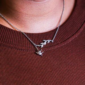 nature inspired willow branch chain