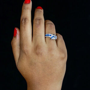 Ocean Knot Enamel Ring