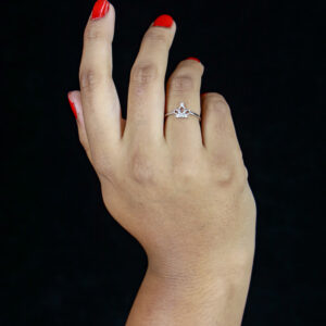 Petite Tiara Crown Ring