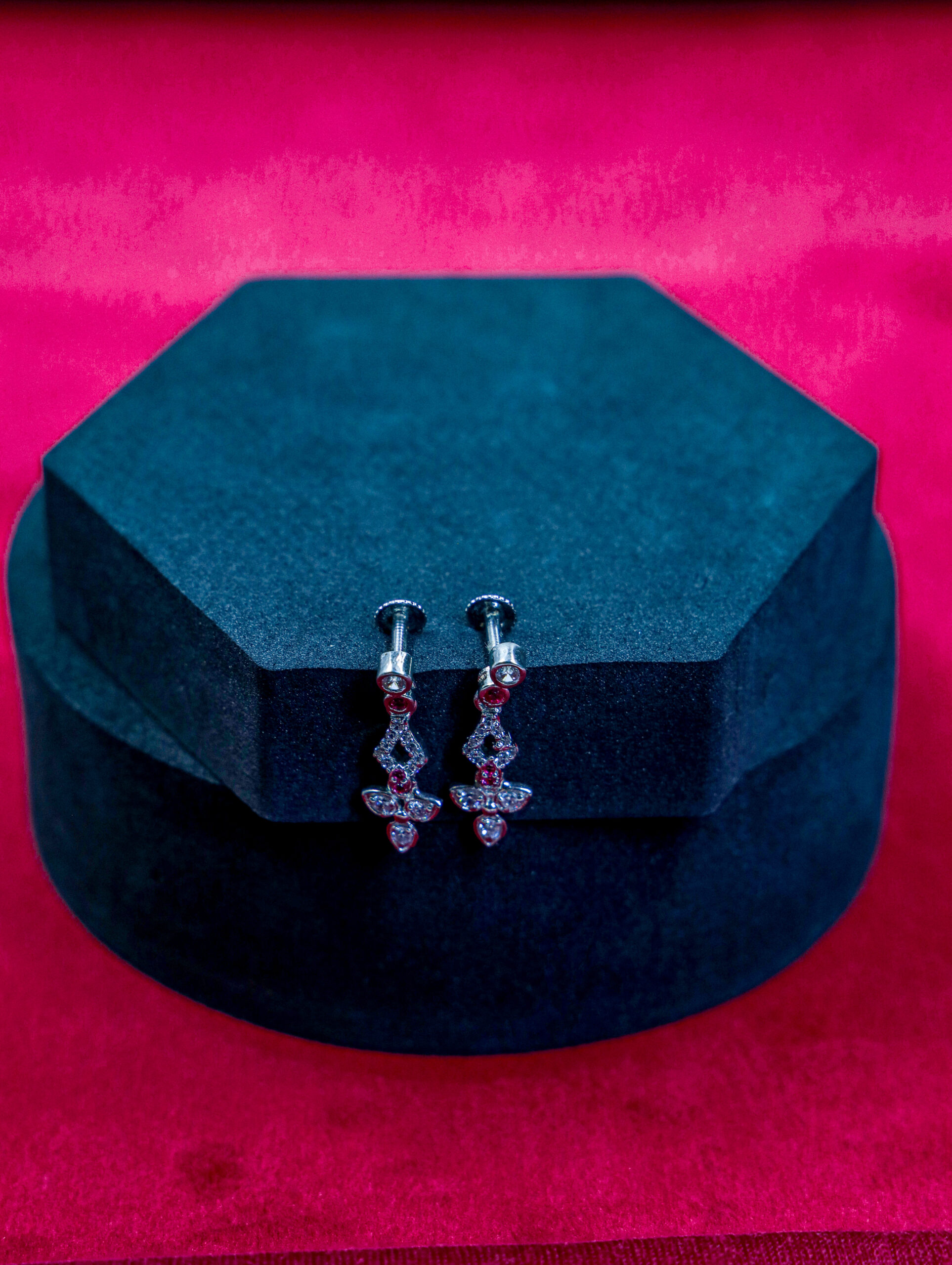 Verdant Petal Star Studs