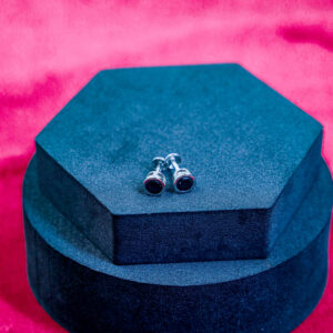 Ruby Love Halo Studs