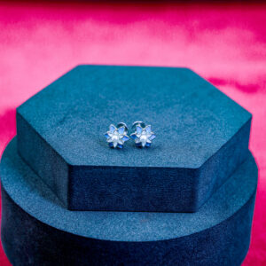Emerald Star Bloom Studs