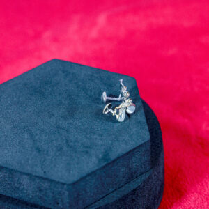 Cat's Eye Butterfly Studs