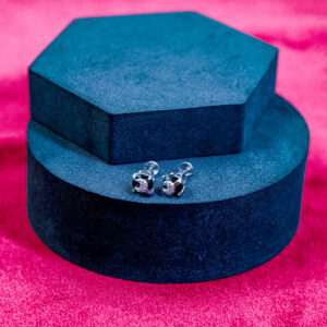 Emerald Blossom Drop Studs