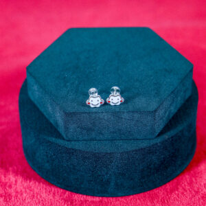 Smiley Cloud Studs