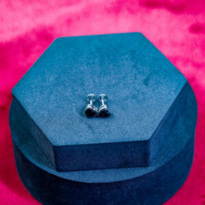 Onyx Hexa Luxe Studs